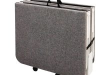 If you always have trouble resting at work, then you need this folding bed!