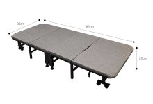 Have you ever experienced this folding bed? It’s really comfortable!