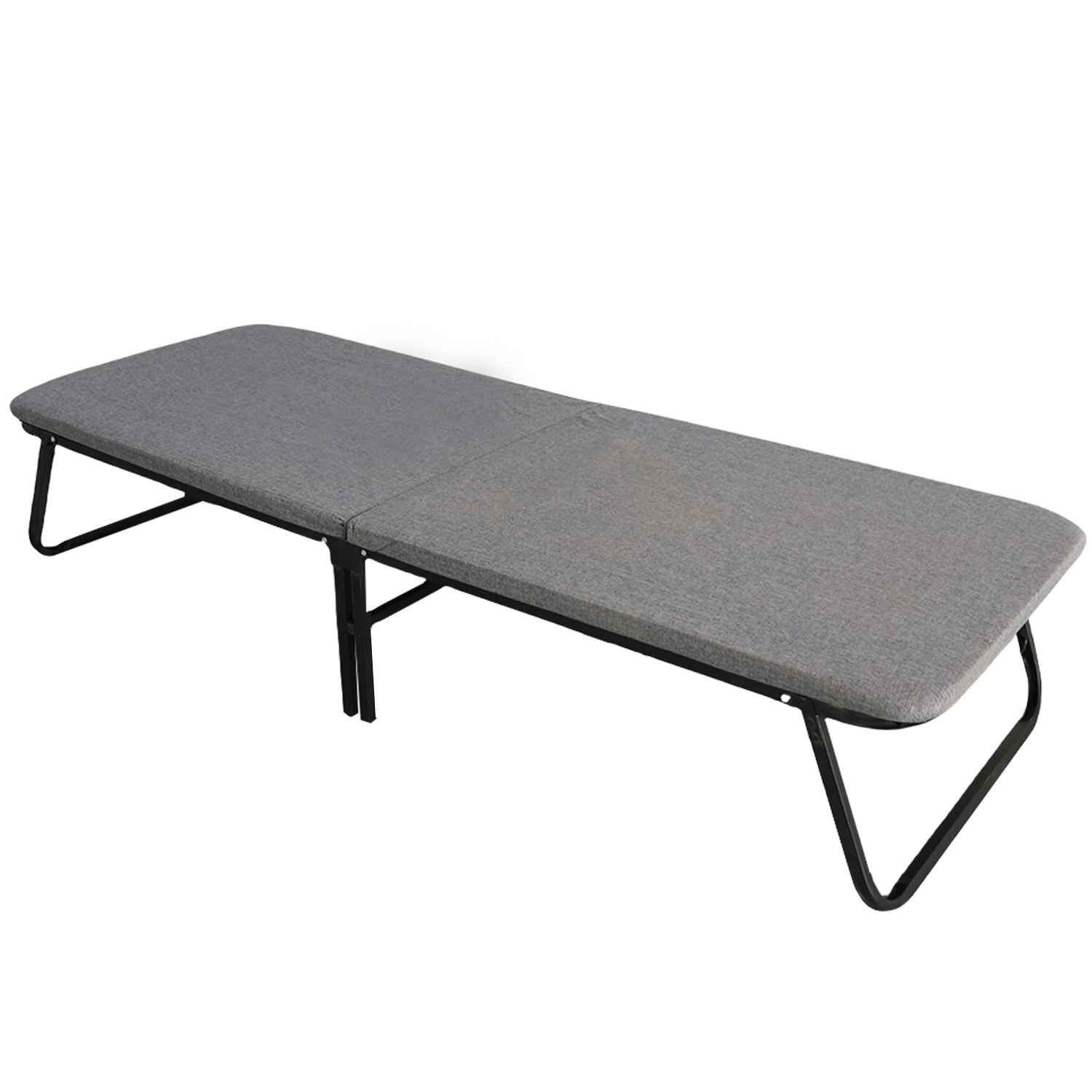 China lunch break portable folding bed, lunch break artifact, comfortable foldable single bed cross-border export wholesale