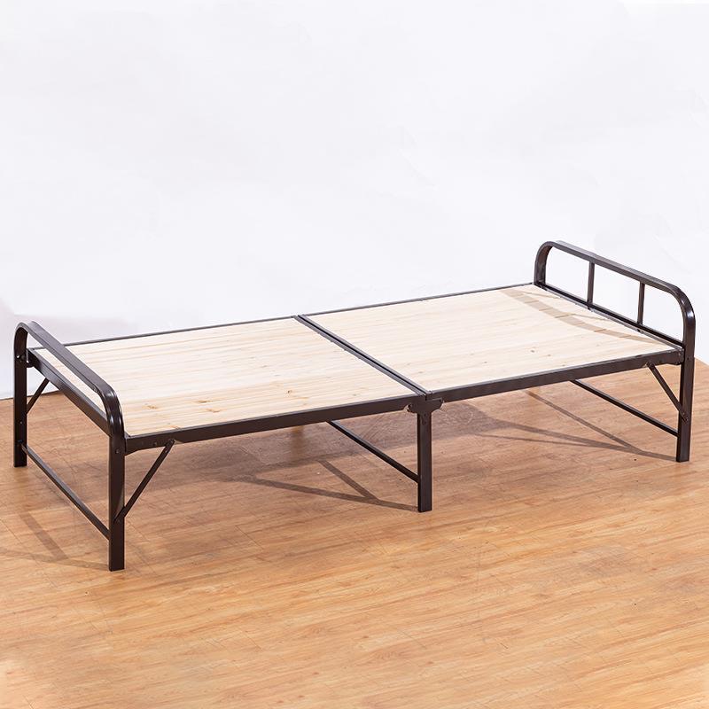 Adequate storage space under the bed, no noise – solid wood bed board folding bed